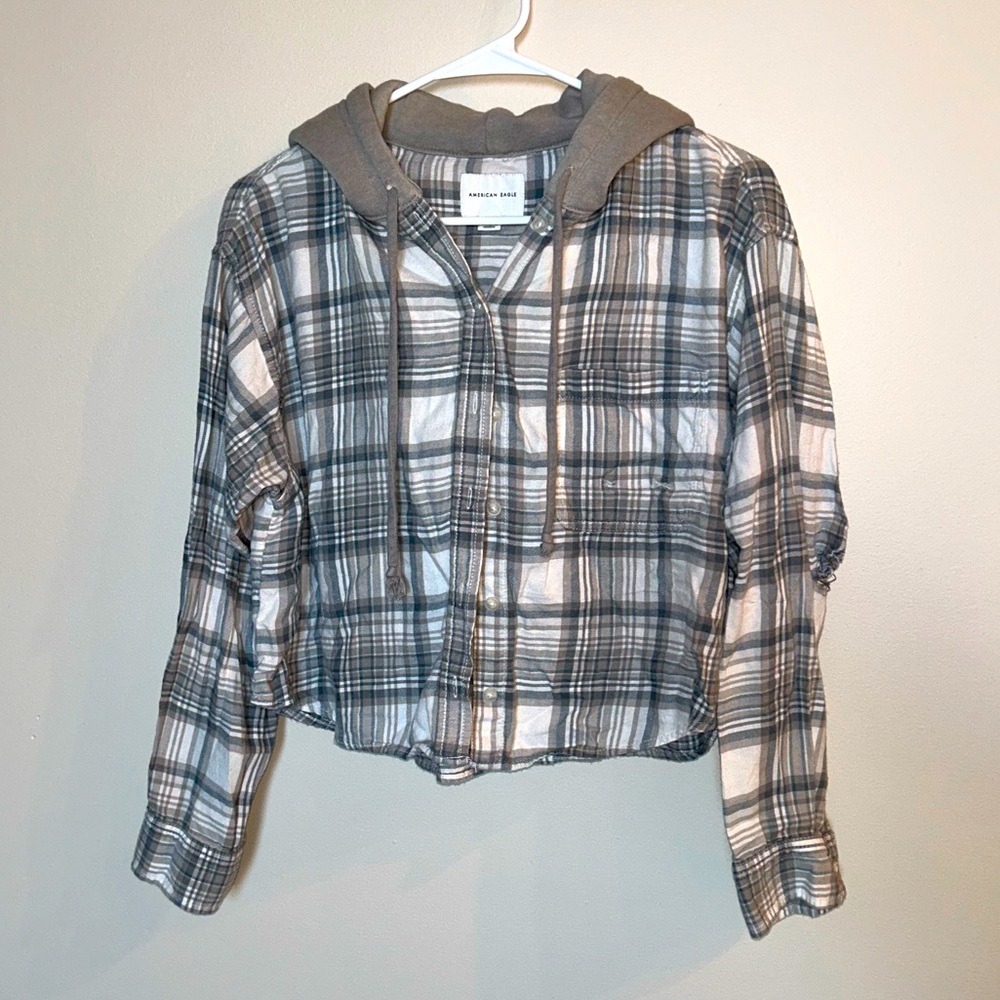 Cropped flannel